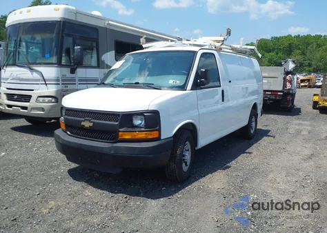 2014 Chevrolet Express 2500 Work Van from USA, damaged, VIN 1GCWGFCA6E1198839